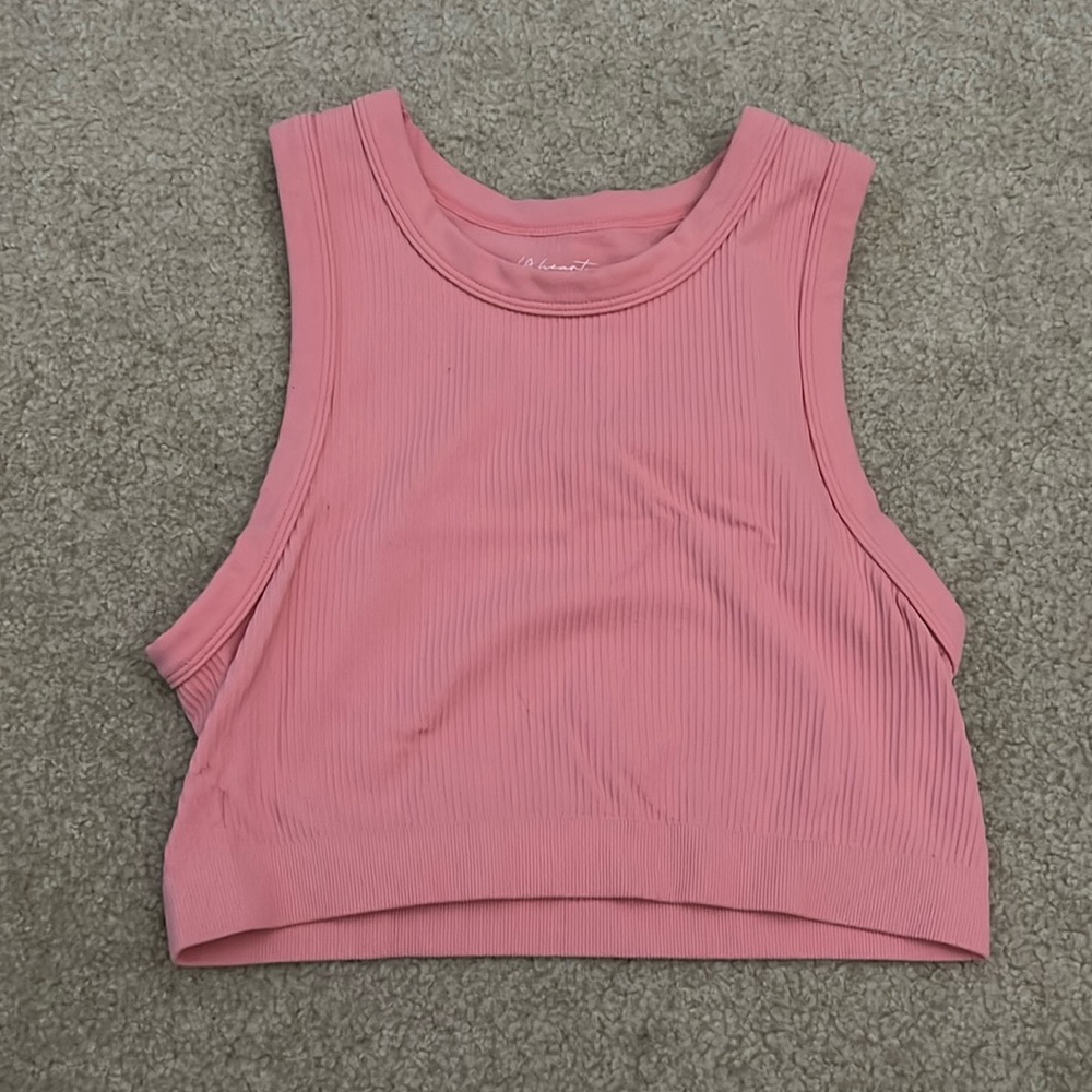 Pink LA hearts tank from Pacsun